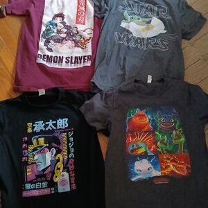 Star Wars Kids Tee with Green and White Design